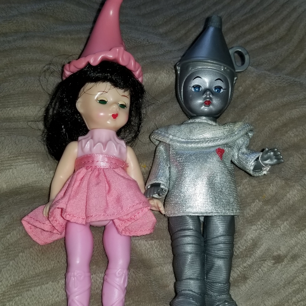 2007 McDonald's Madame Alexander Wizard of Oz Dolls, Munchkin & Tin Man